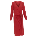 Red Fabric DKNY Dress