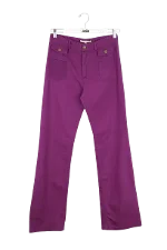 Purple Fabric Gerard Darel Jeans