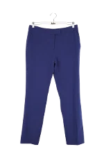 Blue Fabric Moschino Pants