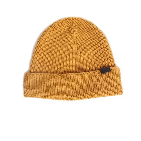 Yellow Wool Coach Hat