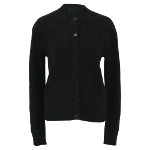 Black Wool Hermès Cardigan