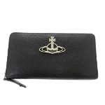 Black Leather Vivienne Westwood Wallet