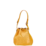 Yellow Leather Louis Vuitton Petit Noe