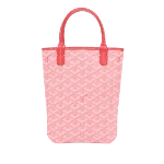 Pink Fabric Goyard Handbag