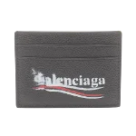 Black Leather Balenciaga Wallet