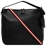 Black Leather Bally Handbag