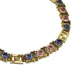 Gold Metal Versace Necklace