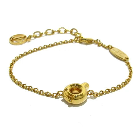 Gold Metal Louis Vuitton Bracelet