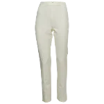 White Fabric Hermès Pants