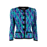 Multicolor Cotton Yves Saint Laurent Jacket