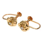 Gold Rose Gold Piaget Earrings