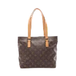 Brown Canvas Louis Vuitton Cabas