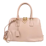 Beige Leather Prada Promenade