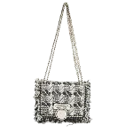 Silver Leather Balmain Shoulder Bag