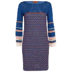 Blue Knit Missoni Dress