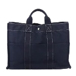 Navy Canvas Hermès Herline