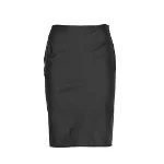 Black Polyester Helmut Lang Skirt