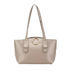 Beige Leather Chloé Tote