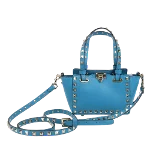 Blue Leather Valentino Handbag