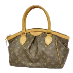 Brown Canvas Louis Vuitton Tivoli