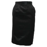 Black Polyester Nina Ricci Skirt