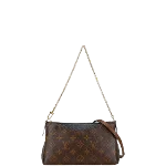 Brown Canvas Louis Vuitton Pallas