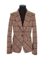 Brown Fabric Pinko Blazer