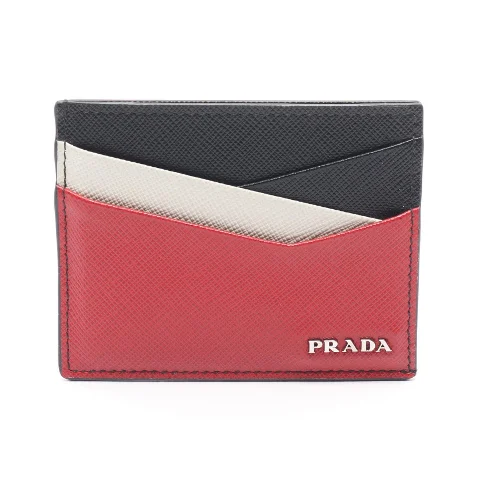 Black Leather Prada Wallet