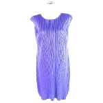 Purple Plastic Issey Miyake Dress