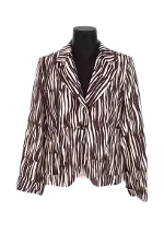 Brown Linen Max Mara Blazer