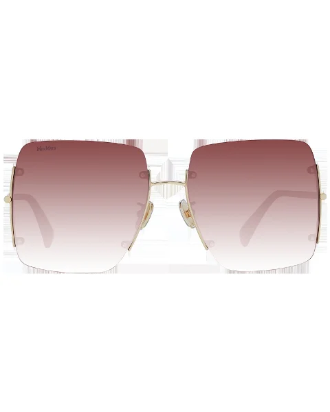 Gold Metal Max Mara Sunglasses
