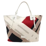 Multicolor Canvas Burberry Shopper