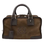 Brown Leather Loewe Amazona