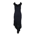 Black Fabric Moschino Dress