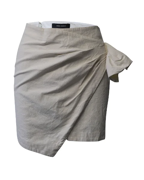 Nude Cotton Isabel Marant Skirt