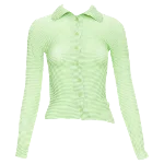 Green Polyester Issey Miyake Top