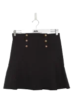 Black Polyester Pinko Skirt