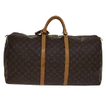 Black Canvas Louis Vuitton Keepall