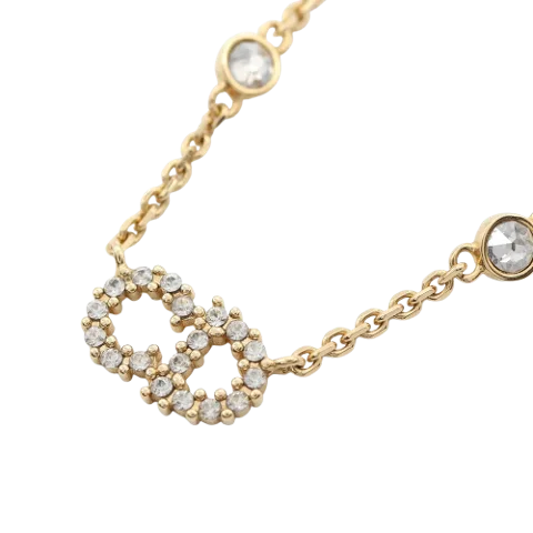 Beige Pearl Dior Necklace