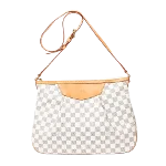 White Canvas Louis Vuitton Siracusa