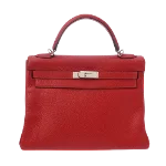 Red Leather Hermès Kelly