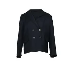 Navy Fabric Helmut Lang Blazer