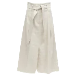 Beige Cotton Brunello Cucinelli Skirt