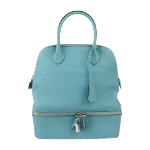 Blue Leather Hermès Bolide