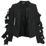 Black Fabric Alexander McQueen Blazer