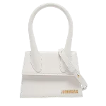 White Leather Jacquemus Le Chiquito