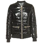 Black Fabric Cavalli Class Jacket