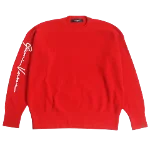 Red Canvas Versace Sweater