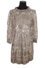 Grey Silk Marc Jacobs Dress