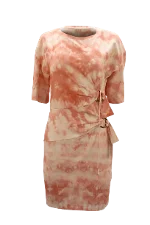 Pink Knit Roberto Cavalli Dress